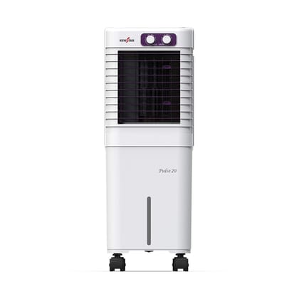 Kenstar Pulse HC 20 Personal Air Cooler with Honeycomb Pads, White & Purple