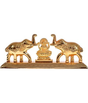 Fashion Bizz Handcrafted Goddess Lakshmi Roli Chawadecorative Showpiece - 7 cm
