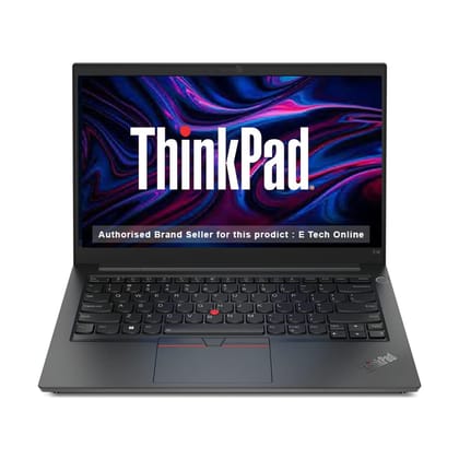 Lenovo ThinkPad E14 AMD Ryzen 5 7530U 14" (35.56 cm) WUXGA IPS 300 Nits Thin and Light Laptop (16GB RAM/512GB SSD/Win 11/Office 2021/AMD Radeon Graphics/Backlit Keyboard/FPR/Black/1.41 kg), 21JRS00U00 Lenovo ThinkPad E14 AMD Ryzen 5 7530U 14" (35.56 cm) 