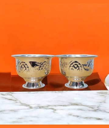 Sigaram Brass 2 Inch Kum Kum Bharani Cup For Home Pooja Decore K4560