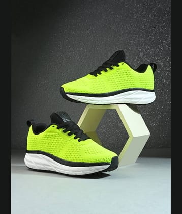 OFF LIMITS - Lime Green Women's Running Shoes
