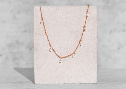 Dancing Crystals Necklace