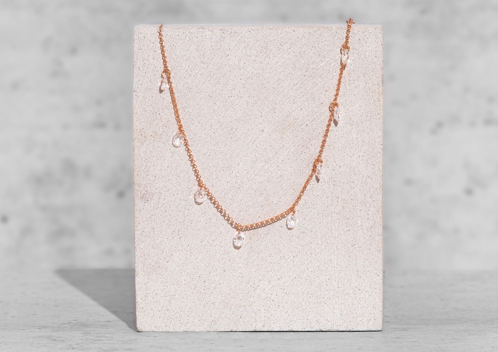 Dancing Crystals Necklace