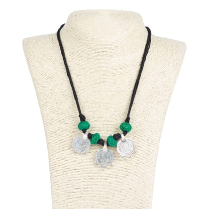 NECKLACE COIN : AP (ARUNA) JW