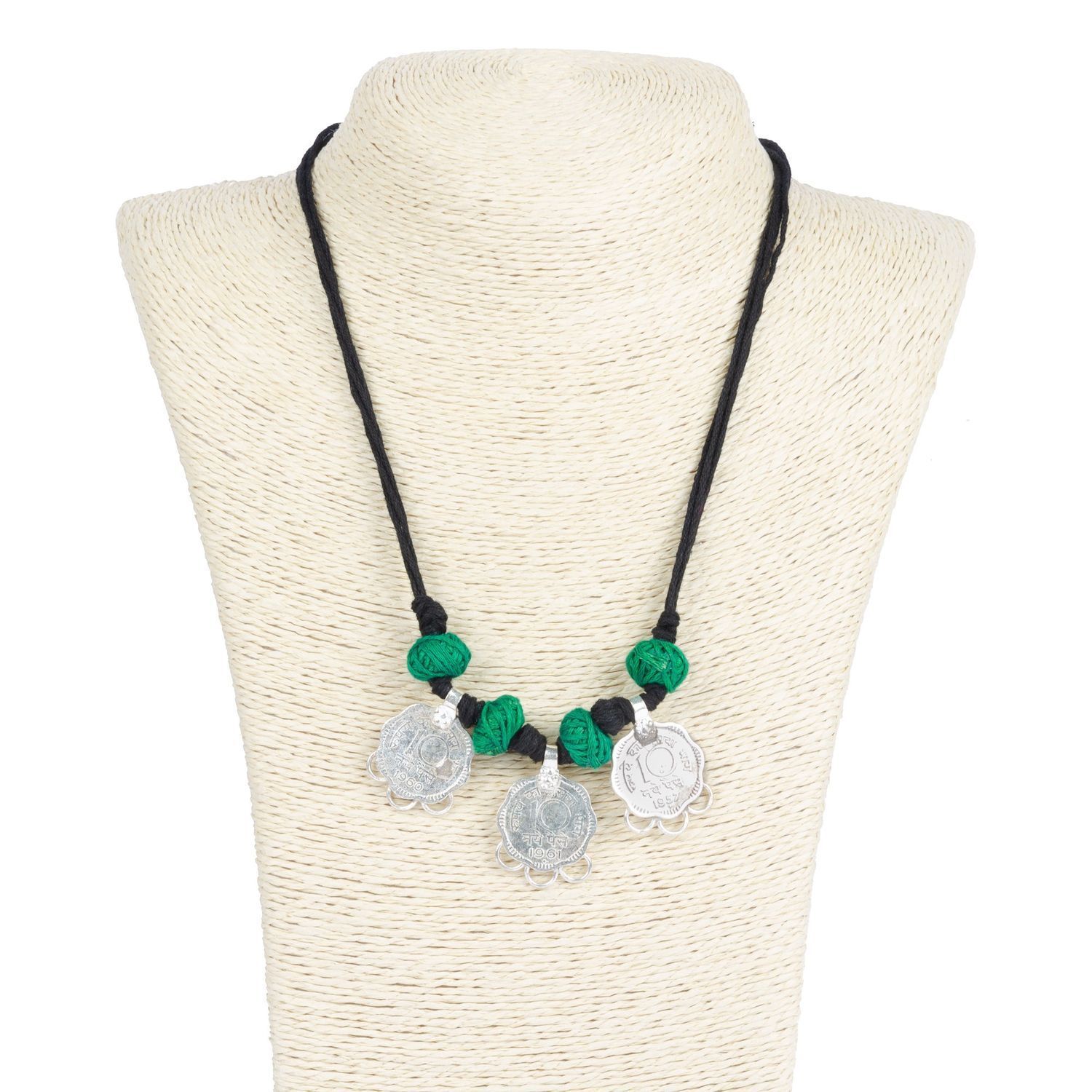 NECKLACE COIN : AP (ARUNA) JW