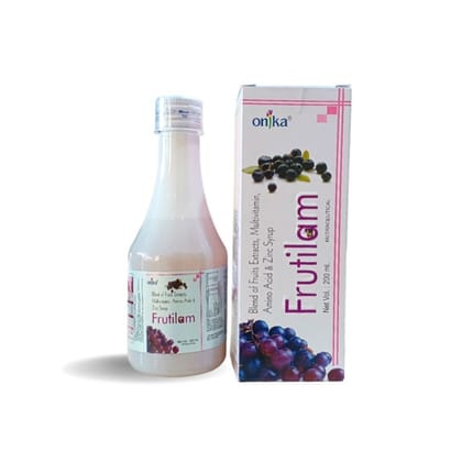 Onika Frutilam Syrup - 200 mL - One bottle syrup