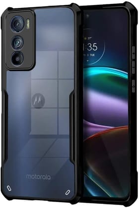 PLUGTECH Slim Shockproof Case | Matte Black Soft | Drop Protection | Precise Cutouts | Premium Mobile Cover for Moto Edge 30