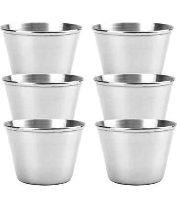 HomePro - Sauce Cup Stainless Steel Chip&Dip Bowl 75 mL ( Set of 6 )