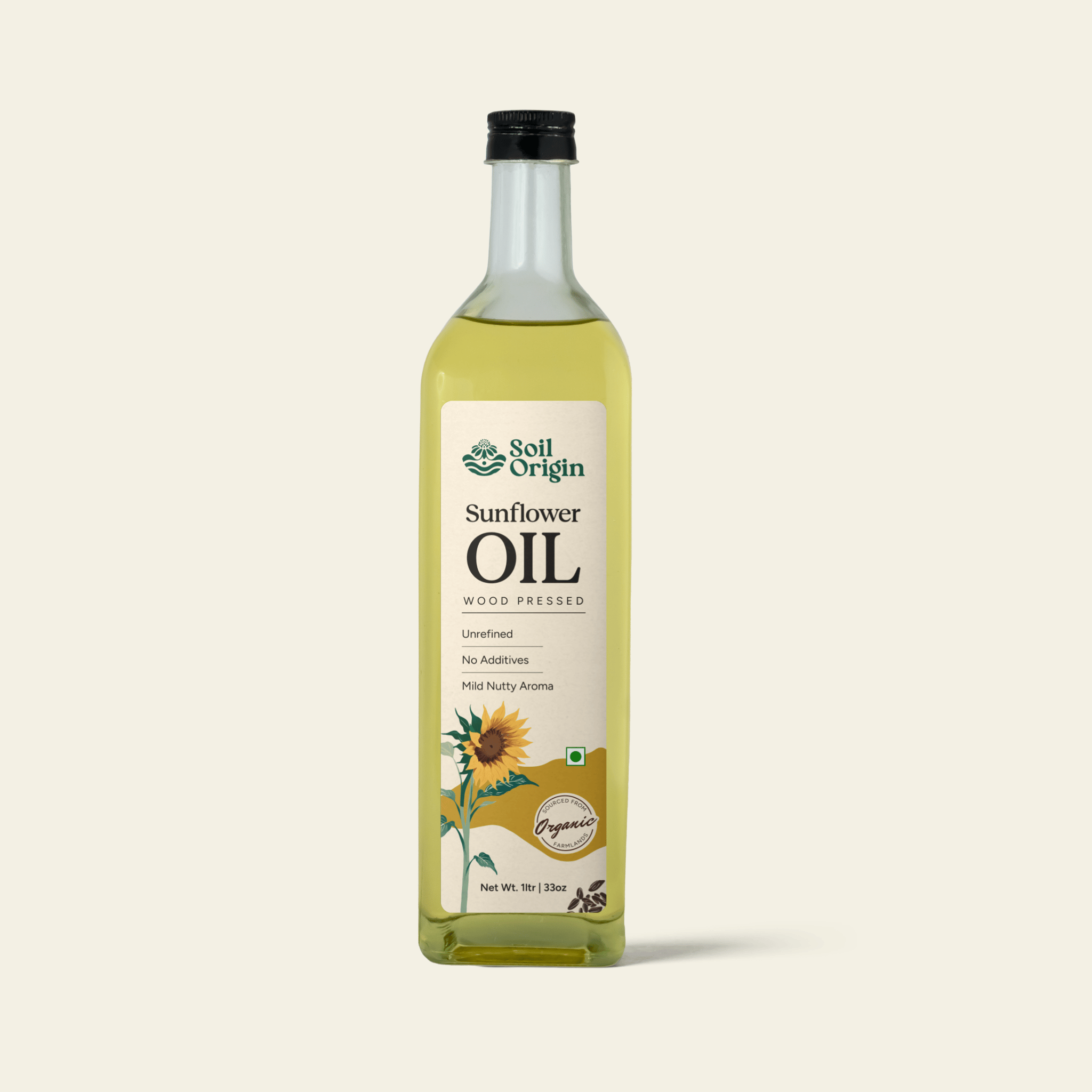 Wood-Pressed Sunflower Oil