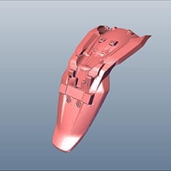REAR FENDER C - XPULSE 210LC OBDIIP2 - 80150ACY100S