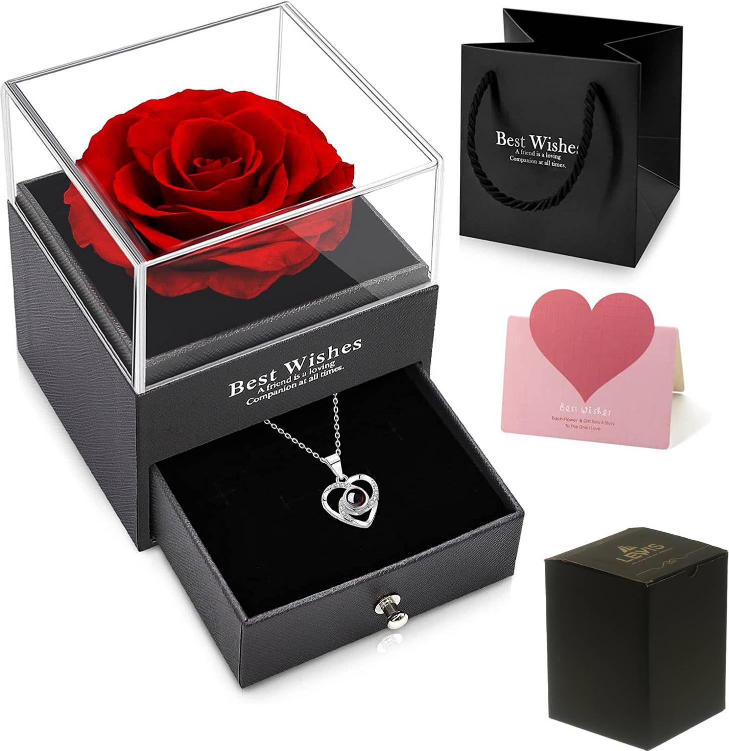 LeWIS Jewellery, Artificial Flower, Showpiece, Greeting...