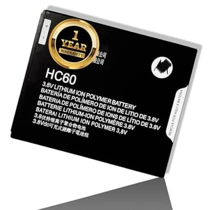 Original Battery for Motorola Moto C Plus 4000mAh (HC60) with 1-Year Warranty.