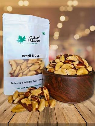 Valleys Premium Plain Brazil nuts 400 Grams