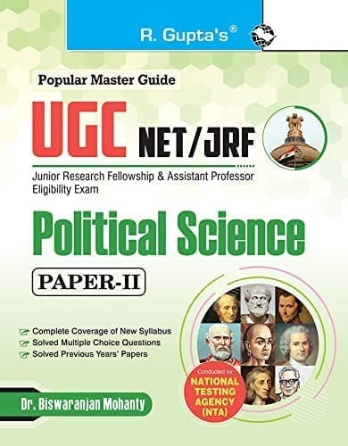 NTA-UGC-NET/JRF: Political Science (Paper II) Exam Guide [Paperback] [Apr 12, 2025] Dr. Biswaranjan Mohanty