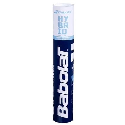Babolat Hybrid Shuttlecock: Premium Feather Shuttlecock for Tournament and Competitive Badminton Play (Type - Feather, Size - 76 SPEED) by Total Sporting And Fitness Solutions Pvt Ltd