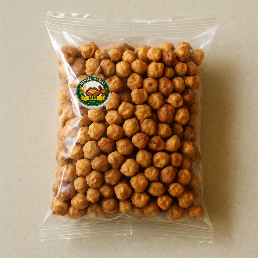 Manvati Market's roasted chana snack