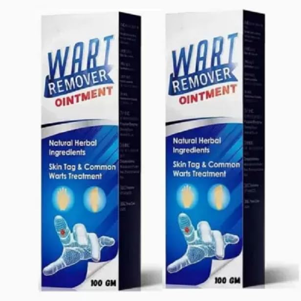 Elecsera Wart Remover Cream, Massa Removal Cream Pack of 2 of 100G (200 g) (100 g)