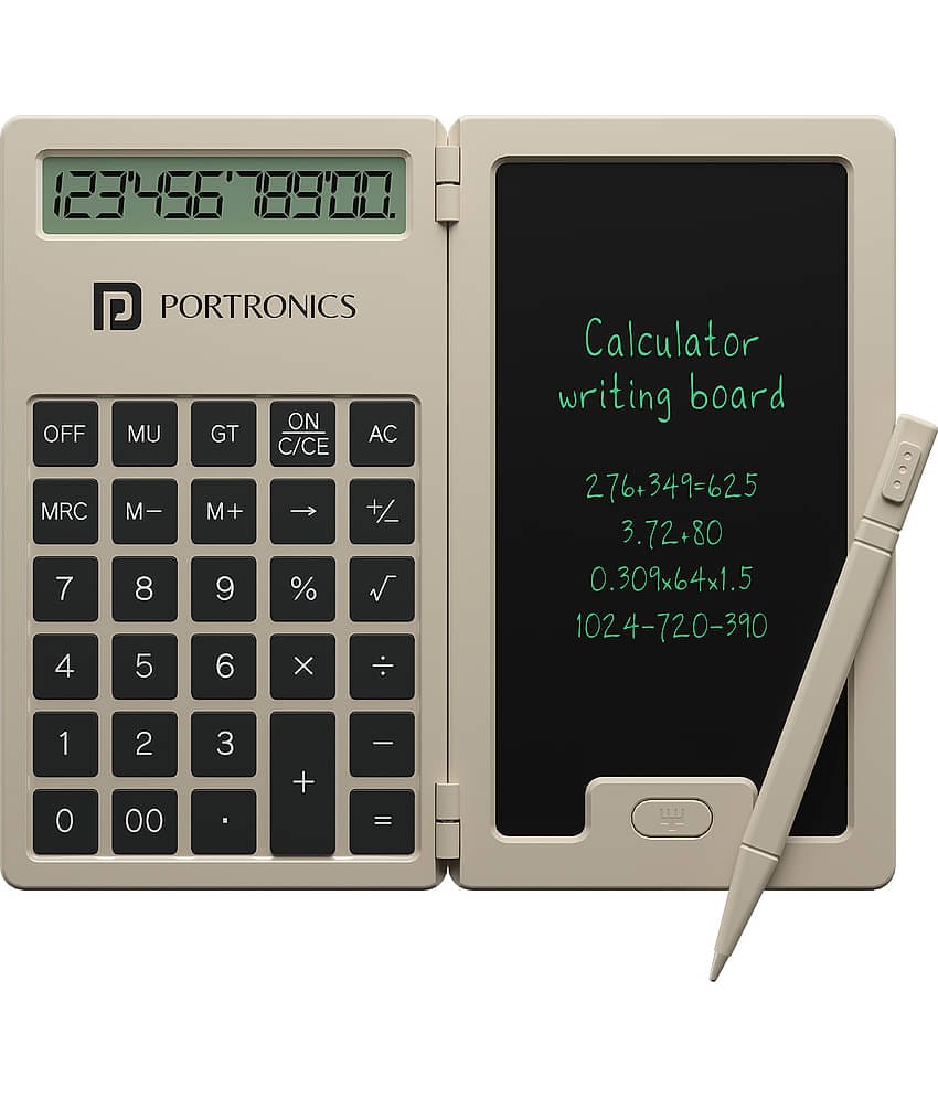 Portronics - LCD Writing Pad 5.5 Pack of 1