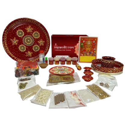 Karwa Chauth Puja Samagri Kit 40 Items