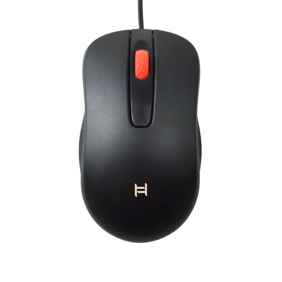 HAMMOK| NOVA | 3-Button Wired USB Mouse | 1000DPI | Compatible with Windows Computer, PC, Laptop, Desktop, Notebook | Black