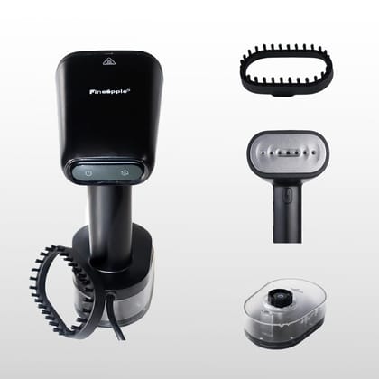 Fineapple Handheld Garment Steamer for Clothes – 250ml Tank, 1600W, 15s Fast Heat, Ceramic Steam Iron, Vertical & Horizontal Steaming, 24g/min Output, Auto Shut-Off Fineapple Handheld Garment Steamer for Clothes – 250ml Tank, 1600W, 15s Fast Heat, Cerami