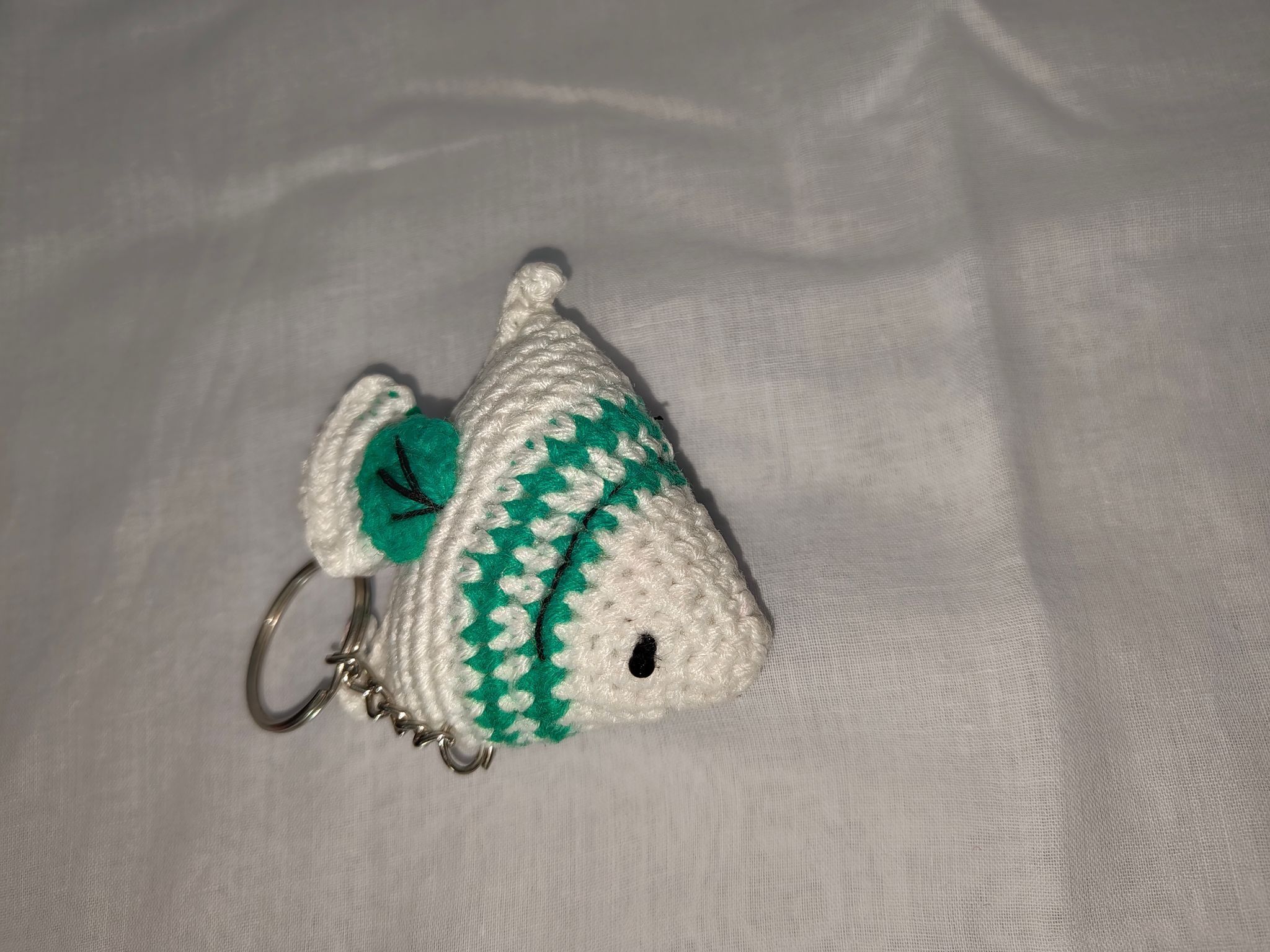 Handmade Crochet Fish Key chain