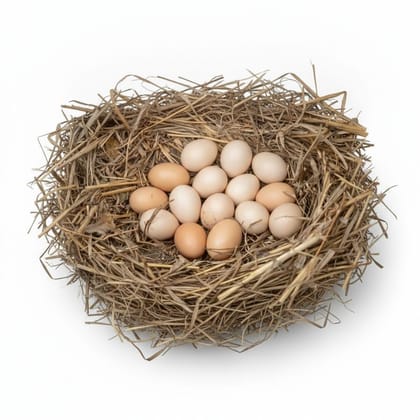 Fresh Farm Eggs - 2 kg - 29 individual farm eggs