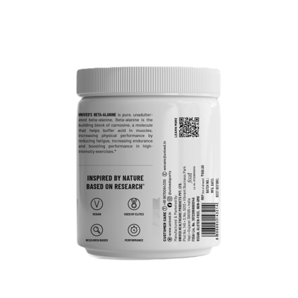 Unived Beta Alanine Powder for Workout Stamina and Recovery Unived Beta Alanine Powder for Workout Stamina and Recovery