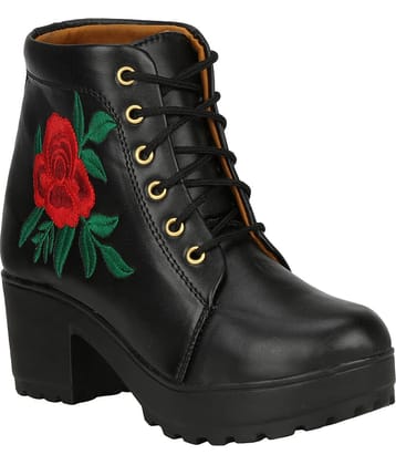 Commander - Black Women's Ankle Length Boots