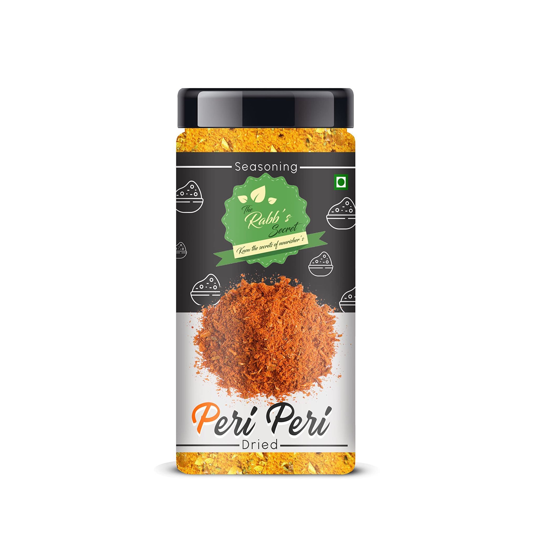 The Rabb's Secret Peri Peri Seasoning: 120gm (Peri Peri, 120gm)