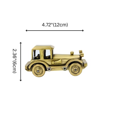 Brass Vintage Motor Car Showpiece Figurine Statue Decoration for Office, Counter, Centre Table Brass Vintage Motor Car Showpiece Figurine Statue Decoration for Office, Counter, Centre Table
