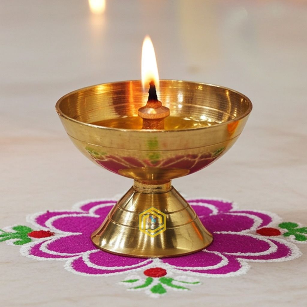 Brass Pyali Deepak No. 00 (FMAS645 C)