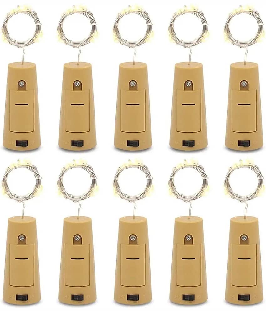 DAJUBHAI - Yellow 3Mtr String Light ( Pack of 6 )