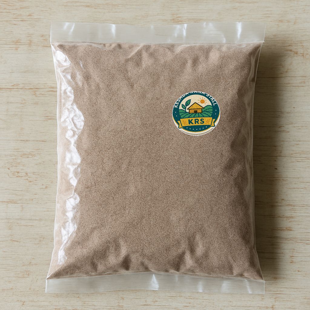 Keshba Rana Stall's ragi flour