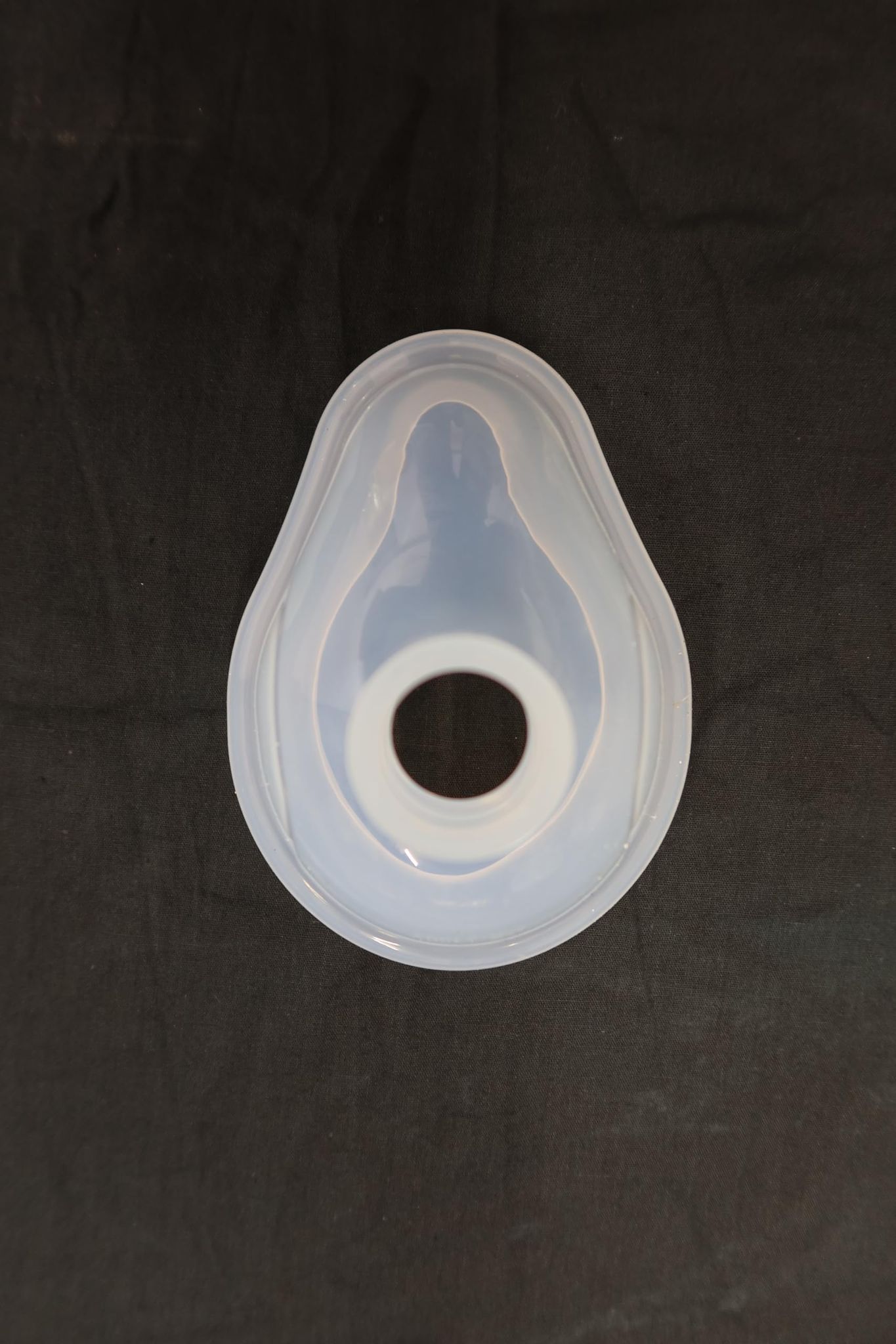 FAIRBIZPS Silicone Face Mask Size 4 (Adult) | Soft, Medical-Grade Anaesthesia Mask | Reusable & Autoclavable | Comfortable Fit with Airtight Seal