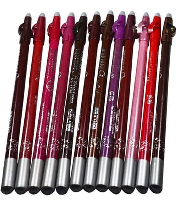 ADS Eye/ Lip Lip Liner Pencil Soft Lip Liner 1 Side Sharpener
