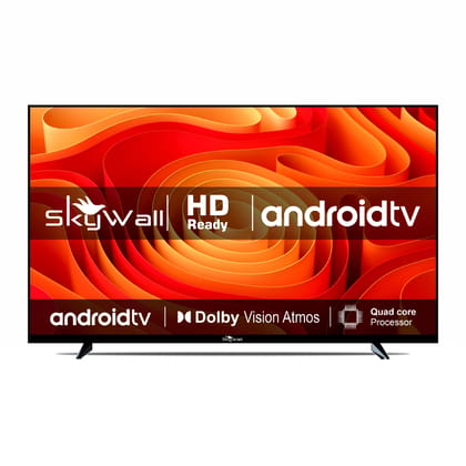 SkyWall 80 cm (32 inches) HD Ready Smart Android LED TV 32SWRR Pro (Frameless Edition) (Dolby Audio)