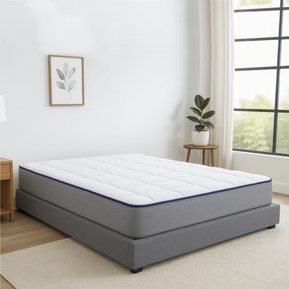 Coirfit HR Max With NIVF Technology 5 Inch Queen Size High Resilience (HR) Foam Mattress (72X60 Inches), Both Side Quilted, Soft Relax Comfort with Visco Memory Foam| 7-Year Warranty Coirfit HR Max With NIVF Technology 5 Inch Queen Size High Resilience (HR) Foam Mattress (72X60 Inches), Both Side Quilted, Soft Relax Comfort with Visco Memory Foam| 7-Year Warranty