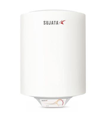 Sujata 15 Litre Storage Water Geyser | 5 Star Energy Efficient Electric Water Heater for Bathroom | 5 Years Tank & 3 Years Heating Element Warranty | Multiple Safety System (SWHA 99) Sujata 15 Litre Storage Water Geyser | 5 Star Energy Efficient Electric