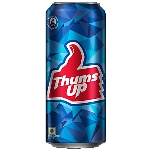 Thums Up Soft Drink, 300 ml Can