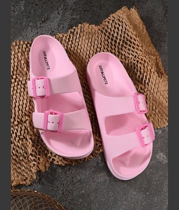 OFF LIMITS Pink Women's Slide Flip Flop