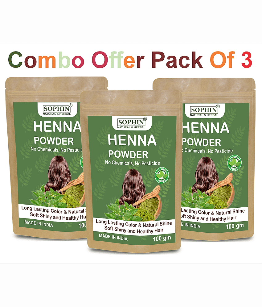 SOPHIN Sophin Pure Henna Powder Natural Henna 300 g