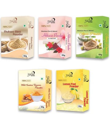 glowious - Skin Toning Face Pack for Normal Skin ( Pack of 5 )