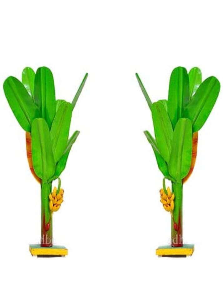 simonart and printing artificial banana tree home decor