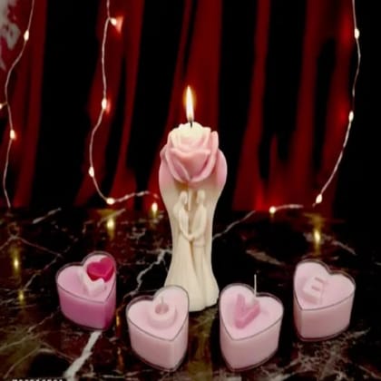 Premium Couple Candle Set for Special Moments