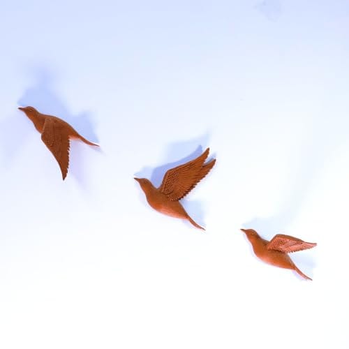 Decor | Perfect for Bird Lovers and Art Enthusiasts (Brown)