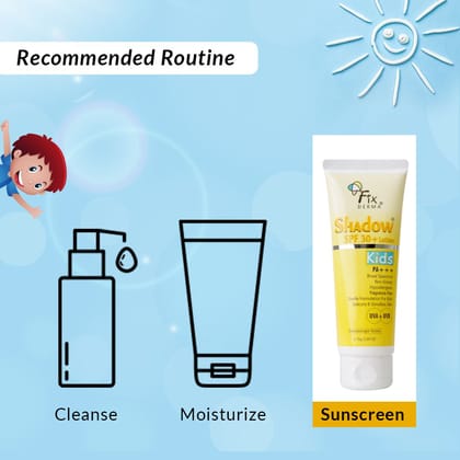 Fixderma Shadow Sunscreen Kids SPF 30+ Lotion