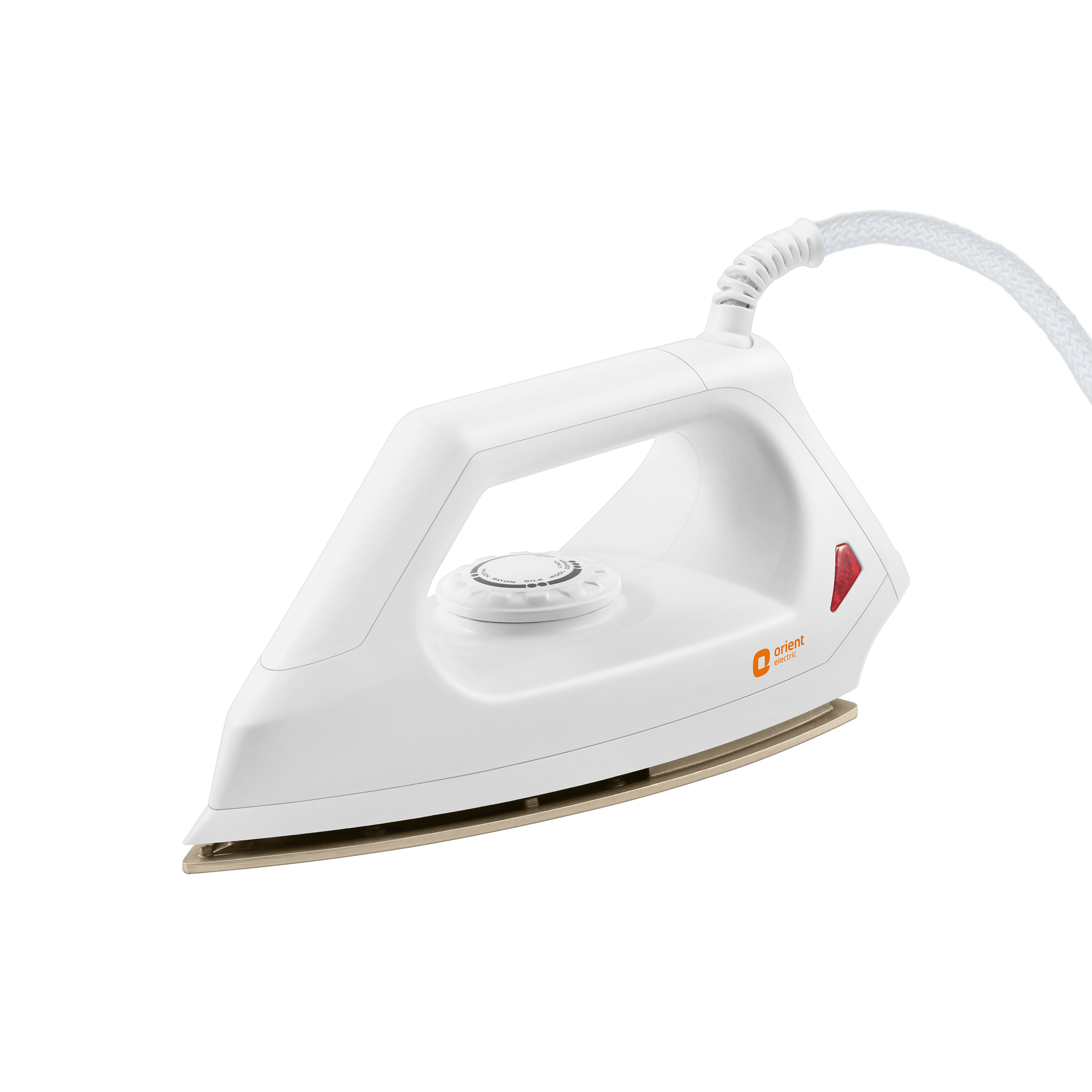 Fabrismooth Non-Stick Dry Iron (White) 1000W