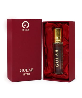 Tatha Gulab Ittar - 10ml Pure Rose Attar for Men & Women | Stress-Relief, Romantic Scent, Long-Lasting Aroma, Multi-Use Fragrance Tatha Gulab Ittar - 10ml Pure Rose Attar for Men & Women | Stress-Relief, Romantic Scent, Long-Lasting Aroma, Multi-Use Fragrance