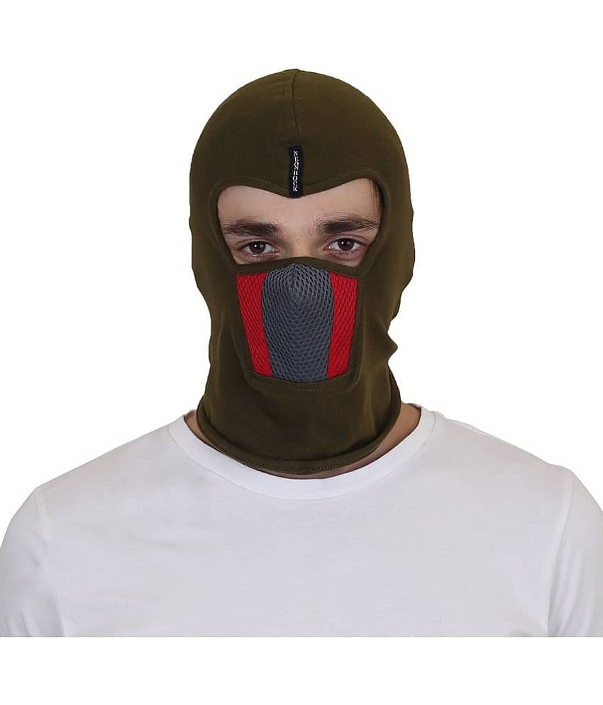 Goodluck Full Face Bike Riding Mask Dust Protection, Anti Pollution (Green)